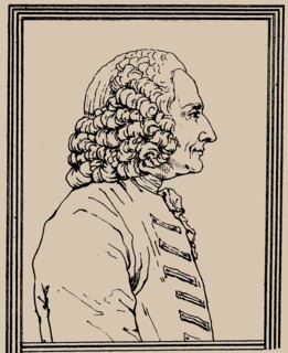 Portrait of the composer Jean-Philippe Rameau (1683-1764), c. 1800. Creator: Landon, Charles-Paul (1761-1826).