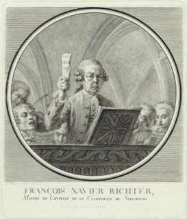 Portrait of the composer Franz Xaver Richter (1709-1789) , 1785. Creator: Guérin, Christophe (1758-1831).