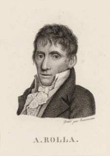 Portrait of the violinist and composer Alessandro Rolla (1757-1841) , 1790. Creator: Anonymous.