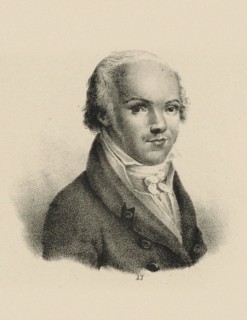Portrait of the violinist and composer Andreas Romberg (1767-1821), c. 1815. Creator: Anonymous.