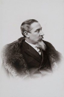 Portrait of the painter Henryk Siemiradzki (1843-1902)  , 1893. Creator: Mieczkowski, Jan (1830-1889).