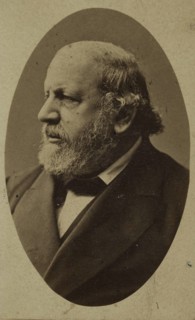 Portrait of the composer Ferdinand von Hiller (1811-1885) , c. 1880. Creator: Luckhardt, Fritz (1843-1894).