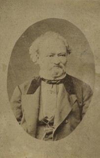 Portrait of pianist and composer Ferenc Erkel (1810-1893), c. 1875. Creator: Anonymous.