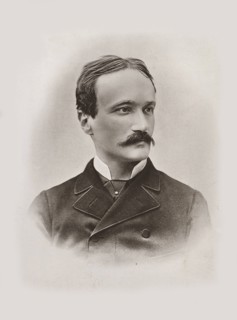 Portrait of the librettist and composer Arrigo Boito (1842-1918), 1884. Creator: Anonymous.