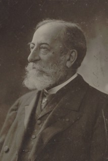 Portrait of the composer Camille Saint-Saëns (1835-1921), 1910. Creator: Photo studio Nadar.