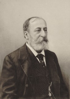 Portrait of the composer Camille Saint-Saëns (1835-1921), 1900. Creator: Anonymous.