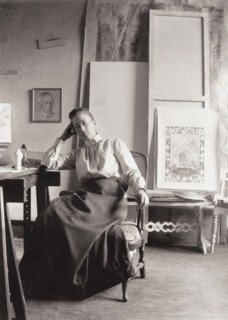 Portrait of Hilma af Klingt (1862-1944), c. 1900. Creator: Anonymous.