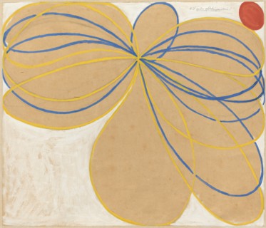 Group V, The Seven-Pointed Star, No. 1 (WUS/Seven-Pointed Star Series) , 1908. Creator: Hilma af Klint (1862-1944).
