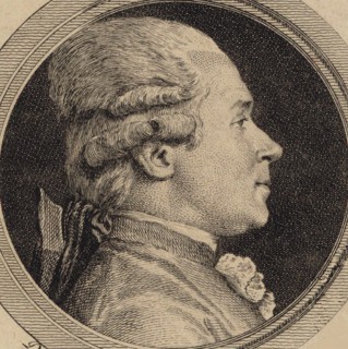 Portrait of horn player and composer Giovanni Punto (1746-1803), 1782. Creator: Miger, Simon Charles (1736-1828).