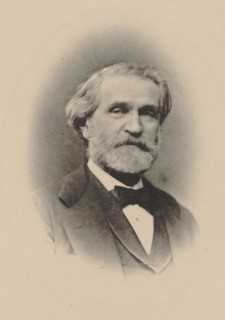 Portrait of the Composer Giuseppe Verdi (1813-1901), c. 1870. Creator: Truchelut, Jean-Nicolas (1811-1890).