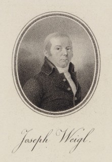 Portrait of the cellist Joseph Franz Weigl (1740-1820) , c. 1785. Creator: Anonymous.