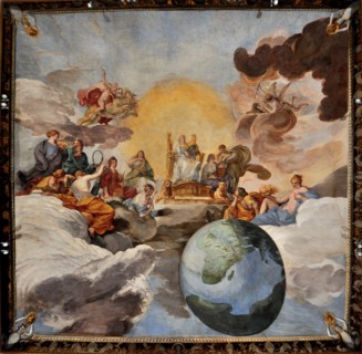 The Triumph of Divine Wisdom, 1629-1631. Creator: Sacchi, Andrea (1599-1661).