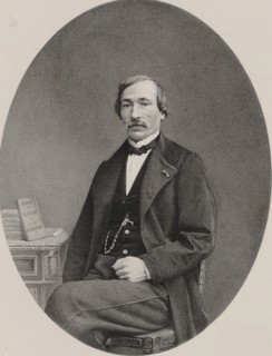 Portrait of the violinist and composer Delphin Alard (1815-1888) , 1870. Creator: Anonymous.