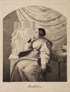 Portrait of the writer Bettine von Arnim (1785-1859), née Brentano, 1838. Creator: Grimm, Ludwig Emil (1790-1863).