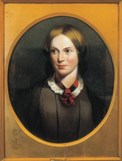 Portrait of the writer Charlotte Brontë (1816-1855), c. 1850. Creator: Thompson, J. H. (active Mid of 19th cen.).