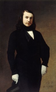 Portrait of the poet Théophile Gautier (1811-1872), 1839. Creator: Chatillon, Auguste de (1813-1881).