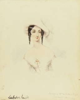 Portrait of the dancer Lola Montez (1821-1861) , 1846. Creator: Roqueplan, Camille (1803-1855).