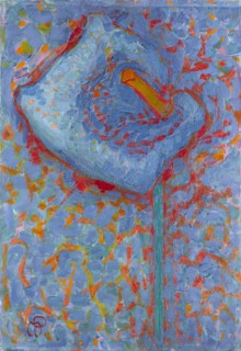Arum Lily, 1908-1909. Creator: Mondrian, Piet (1872-1944).
