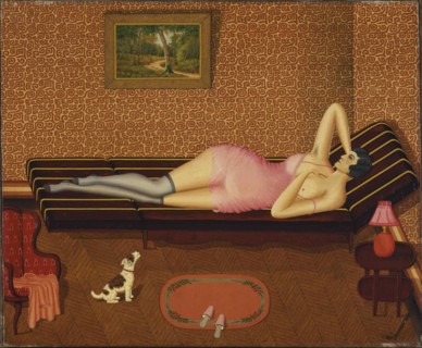 Summer Siesta (Woman Lying), 1933. Creator: Peyronnet, Dominique (1872-1943).