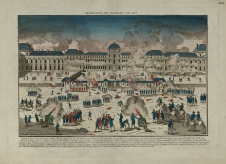 Le sac des Tuileries, 1792