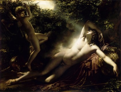The Sleep of Endymion, 1791. Creator: Girodet de Roucy Trioson, Anne Louis (1767-1824).