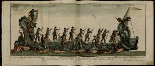The Regatta in Venice in honor of Prince Edward (1739-1767), Duke of York, on June 4, 1764 , ca 1764 Creator: Anonymous.