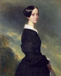 Portrait of Princess Francisca of Brazil (1824-1898) , 1844. Creator: Winterhalter, Franz Xavier (1805-1873).