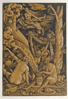 Witches, 1510. Creator: Baldung (Baldung Grien), Hans (1484-1545).