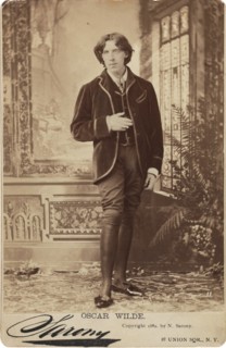 Portrait of Oscar Wilde (1854-1900), 1882. Creator: Sarony, Napoleon (1821-1896).