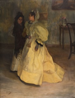 Amigas (Friends), 1896. Creator: Zuloaga y Zabaleto, Ignacio (1870-1945).