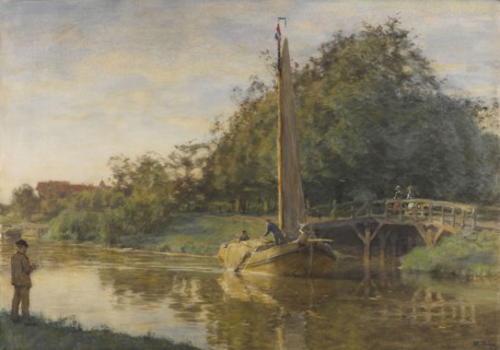 Koninginnegracht, ca 1901-1905. Creator: Tholen, Willem Bastiaan (1860-1931).