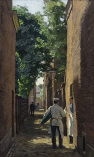 Alley, 1896. Creator: Tholen, Willem Bastiaan (1860-1931).