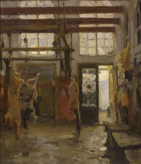 Slaughterhouse, 1890. Creator: Tholen, Willem Bastiaan (1860-1931).