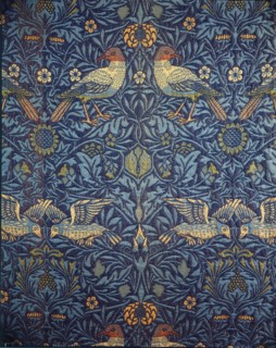 Birds. Decorative fabric, 1878. Creator: Morris, William (1834-1896).
