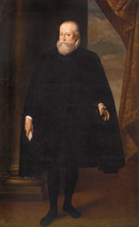Portrait of Alfonso II d'Este (1533-1597), Duke of Ferrara, End of 16th cen.. Creator: Anonymous.