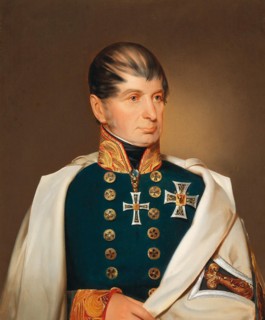 Archduke Maximilian Joseph of Austria-Este (1782-1863), as Grand Master of the Teutonic Order. Creator: Eybl, Franz (1806-1880).