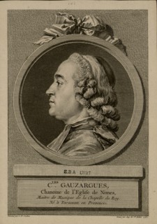 Portrait of Charles Gauzargues (1725-1799) , 1767. Creator: Saint-Aubin, Augustin, de (1736-1807).