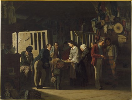 The Pawn Shop II, 1859. Creator: D'Unker, Carl (1828-1866).