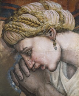 Head of a Mother from the "Massacre of the Innocents". Creator: Romano, Giulio, (Workshop)  .