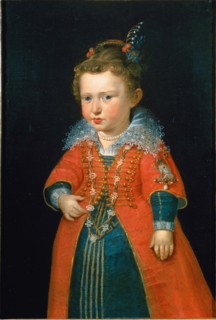 Eleonora Gonzaga (1598-1655) at the age of two, ca. 1600. Creator: Rubens, Pieter Paul (1577-1640).
