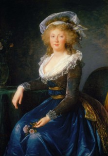Portrait of Maria Theresa of Naples and Sicily (1772-1807), c. 1790. Creator: Vigée Le Brun, Louise Élisabeth (1755-1842).