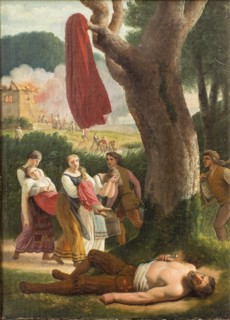 Hagbard and Signe, before 1820. Creator: Eckersberg, Christoffer-Wilhelm (1783-1853).