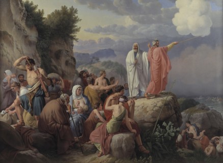 The Israelites Resting after the Crossing of the Red Sea, 1816. Creator: Eckersberg, Christoffer-Wilhelm (1783-1853).
