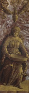 The Vestal Virgin Tuccia with a Sieve, c. 1500. Creator: Mantegna, Andrea (1431-1506).