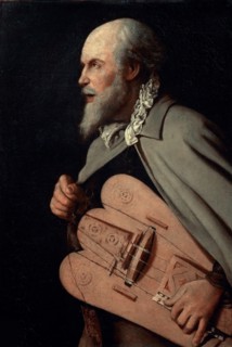 Le vielleur, ca 1620-1625. Creator: La Tour, Georges, de (1583-1652).