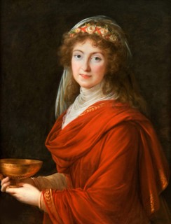 Portrait of the Countess Siemontkowsky-Bystry , 1793. Creator: Vigée Le Brun, Louise Élisabeth (1755-1842).