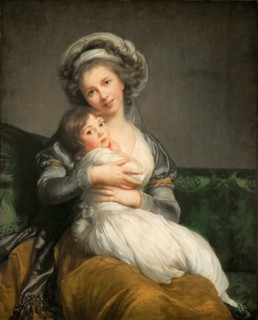 Self-Portrait with her Daughter, Julie, 1786. Creator: Vigée Le Brun, Louise Élisabeth (1755-1842).