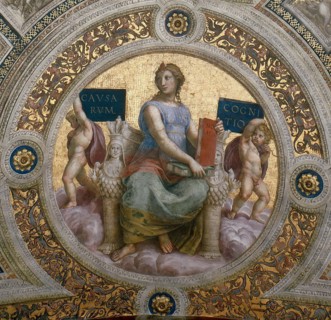 The Philosophy. (Ceiling Fresco in Stanza della Segnatura), ca 1510-1511. Creator: Raphael (Raffaello Sanzio da Urbino) (1483-1520).