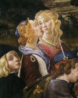 The Temptation of Christ (Detail), 1481-1482. Creator: Botticelli, Sandro (1445-1510).