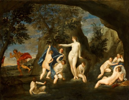 Diana and Actaeon, c. 1640. Creator: Albani, Francesco (1578-1660).